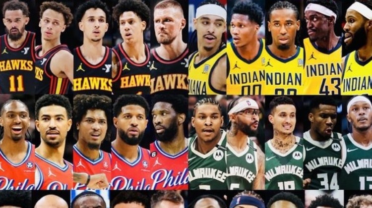 諸強(qiáng)爭(zhēng)霸??你看好哪一支？美媒曬下賽季東部各隊(duì)預(yù)估首發(fā)