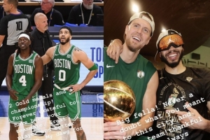 塔圖姆祝福前隊友霍勒迪&鉑金：一輩子兄弟 感恩有你