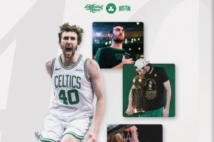 凱爾特人官方致謝科內(nèi)特：永遠(yuǎn)的綠軍冠軍 感謝你所做的一切