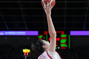 女籃亞洲杯中國(guó)女籃數(shù)據(jù)：張子宇最新身高為2米26