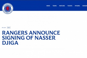 官方：格拉斯哥流浪者租借狼隊(duì)后衛(wèi)吉加，租期一個(gè)賽季