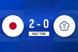 半場(chǎng)-日本女足2-0中國(guó)臺(tái)北女足 矢形海優(yōu)、瀧川結(jié)女破門
