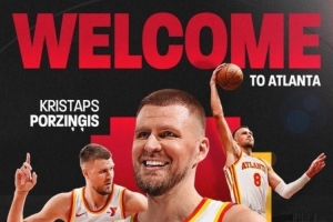 重要引援！老鷹官方宣布交易達(dá)成 曬圖歡迎波爾津吉斯加盟