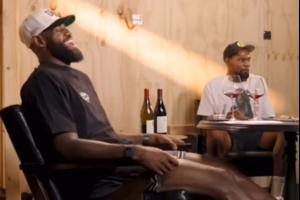 說誰呢？LBJ仰天大笑??KD：有人說我想打棒球 然后再回來打籃球