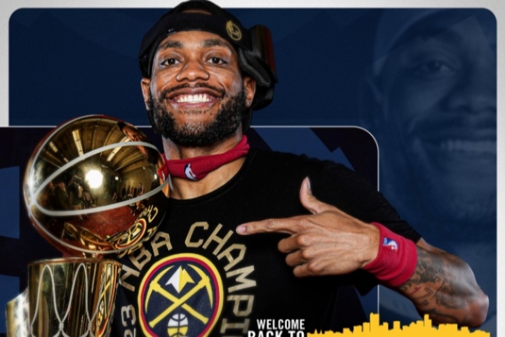 冠軍功臣回歸??掘金正式官宣歡迎布魯斯-布朗重返丹佛！