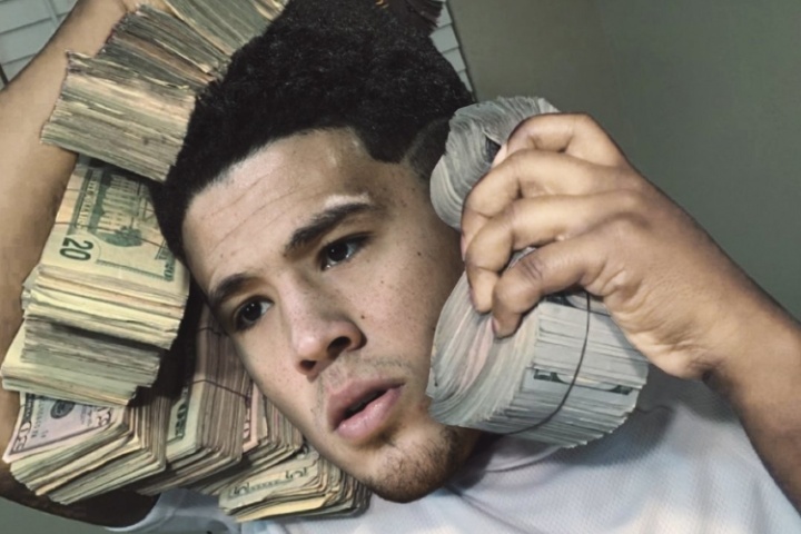 美記：布克退役時(shí)生涯總薪資有望超過7億美元（??人民幣50億）