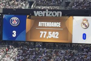 萬(wàn)眾矚目，巴黎vs皇馬的半決賽有77542人現(xiàn)場(chǎng)觀戰(zhàn)