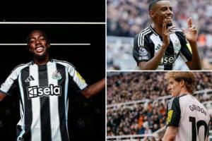 5500萬鎊強(qiáng)援入隊(duì)！紐卡三叉戟身價(jià)超2個(gè)億：伊薩克+伊蘭加+戈登