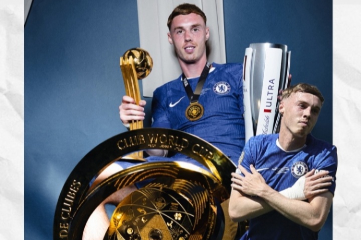 寒王登基！直播吧2025世俱杯MVP：帕爾默！6場(chǎng)3球2助＆賽事金球獎(jiǎng)