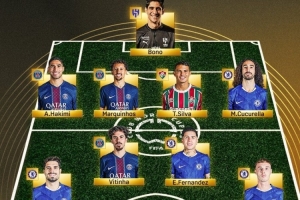 DAZN評(píng)世俱杯最佳陣：帕爾默、恩佐、阿什拉夫、貢薩洛、弟媳在列