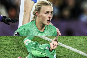 點球大戰(zhàn)兩撲點！英格蘭女足一門先天斜視，曾被告知不適合踢球