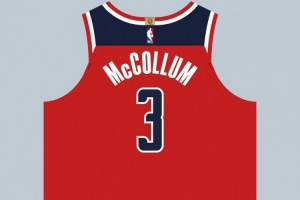 球衣記者：CJ-麥科勒姆在奇才穿3號球衣 隊(duì)史上一位的是比爾