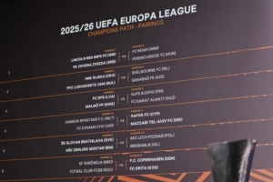 歐聯(lián)杯第3輪抽簽結(jié)果：帕奧克VS沃爾夫斯貝格