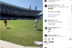 老隊友相聚！費迪南德與魯尼顛球對決，最終魯尼失誤