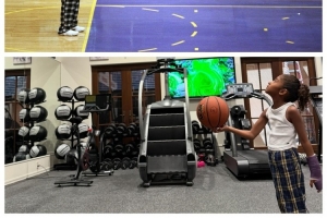 瓦妮莎曬女兒模仿科比經(jīng)典瞬間：有其父 必有其女