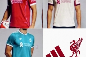 TA：利物浦將在近日發(fā)布三套阿迪達(dá)斯球衣，贊助金額超耐克