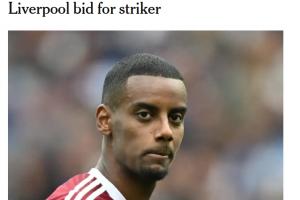 利物浦出手了！TA&羅馬諾：紐卡拒絕利物浦對伊薩克的正式報價