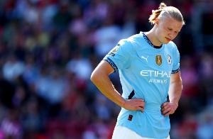 哈蘭德談足總杯決賽讓點：我不應(yīng)該把點球給新援，所有責(zé)任在我