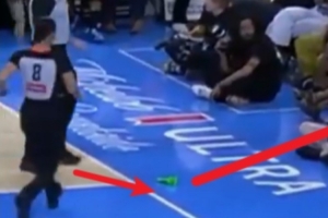 WNBA觀眾投擲綠色假陽具！里斯調(diào)侃對手：你為啥到處亂扔這玩意