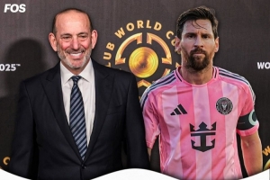 處罰梅西停賽！美職聯(lián)主席開玩笑：我認(rèn)為他現(xiàn)在不想和我說話