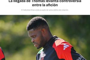 阿斯：托馬斯加盟黃潛遭諸多球迷反對(duì)，他身背強(qiáng)奸指控&明天出庭