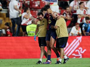 缺陣近1年！阿斯：巴薩中場(chǎng)伯納爾目標(biāo)本周甘伯杯復(fù)出