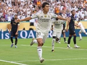 ??誰能想到！貢薩洛-加西亞從皇馬首球到9號球衣只用了半年時間