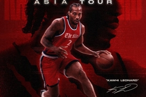 ??美媒：萊昂納德預計在亞洲行時訪問中國 楊瀚森也一同前往