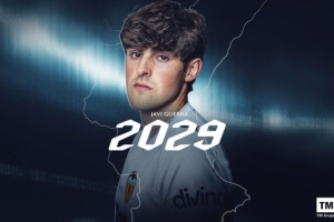 官方：瓦倫西亞與22歲青訓(xùn)中場哈維-格拉續(xù)約至2029年