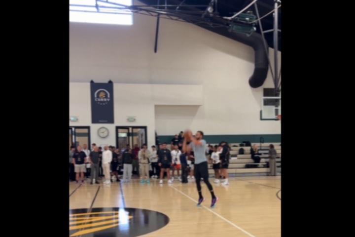 這投籃簡直賞心悅目！庫里訓練營投籃訓練小試牛刀~