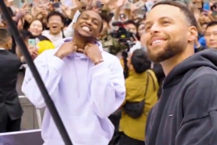 重慶等你！庫里：我在中國的粉絲群體是獨一無二的 咱們明天見！