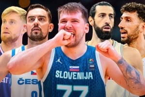 男籃歐洲杯熱身賽有五支隊一勝難求：斯洛文尼亞格魯吉亞皆0勝4負
