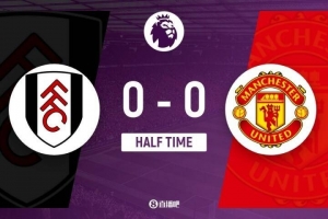 半場(chǎng)-曼聯(lián)暫0-0富勒姆 巴錫抱摔芒特送點(diǎn)B費(fèi)失點(diǎn)庫(kù)尼亞中柱