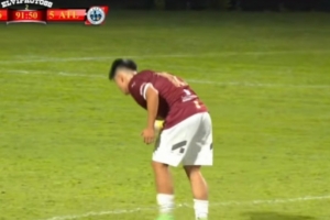 鄺兆鐳替補(bǔ)出戰(zhàn)萊里達(dá)競技季前賽，點(diǎn)球大戰(zhàn)罰入點(diǎn)球但球隊(duì)輸球