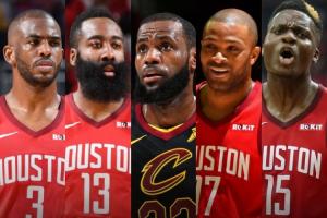 美媒：詹姆斯2018年曾考慮簽約火箭 想想他和哈登保羅的三巨頭？