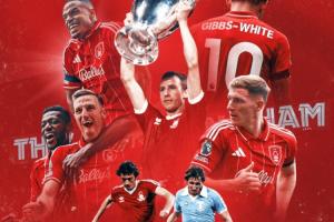 50年老球迷出列！森林歐聯(lián)杯抽中馬爾默，重演1979年歐冠決賽對決