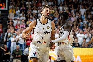 火力全開！德國(guó)本場(chǎng)投籃命中率52% 小組賽三戰(zhàn)得分均超105分