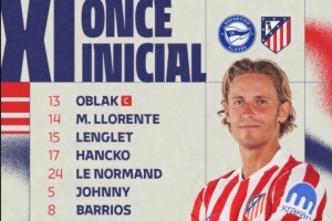 馬競客戰(zhàn)阿拉維斯首發(fā)：小蜘蛛領(lǐng)銜，新援阿爾馬達(dá)、漢茨科在列