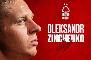 官方：阿森納后衛(wèi)津琴科租借加盟諾丁漢森林，租期一個(gè)賽季