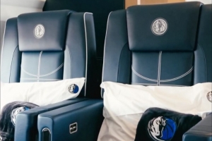 煥新升級！獨行俠賽季開始前重新整備了球隊的私人飛機！