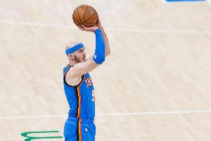 上賽季總決賽對手！雷霆客戰(zhàn)步行者：卡魯索因腦震蕩缺陣