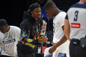 Shams：莫蘭特今天可以出戰(zhàn)與鵜鶘的揭幕戰(zhàn) 沒有時間限制