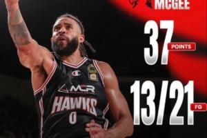 統(tǒng)治NBL賽場！麥基21投13中爆砍37分14籃板 老鷹隊(duì)107-93墨爾本聯(lián)