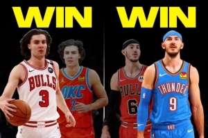 分列東西部第一！美媒：雷霆用吉迪單換卡魯索的交易證明是雙贏