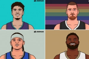 全能選手！約老師&字母哥&錫安等6人領(lǐng)銜各自隊(duì)內(nèi)得分&籃板&助攻