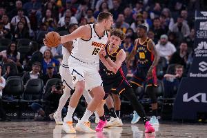 庫(kù)里缺陣！ESPN預(yù)測(cè)NBA杯勝率：掘金75.9%占優(yōu) 勇士?jī)H24.1%