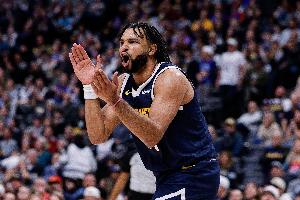 非常高效！賈馬爾·穆雷12中8得23分4板8助2斷1帽 三節(jié)打卡下班