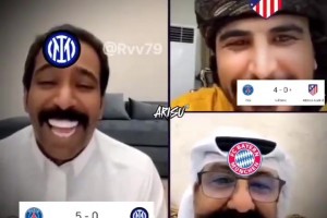 你也來了?。烤W(wǎng)友惡搞：當皇馬加入反巴黎群聊……