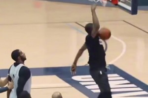 訓(xùn)練都這么有觀賞性！當(dāng)年籃網(wǎng)三巨頭隊(duì)內(nèi)訓(xùn)練賽，陣容太強(qiáng)大了！