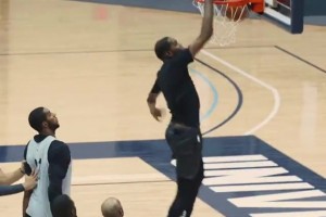 曾經(jīng)的夢(mèng)幻籃網(wǎng)！KD、哈登、歐文、格里芬、阿德同隊(duì)合練